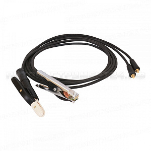 Комплект кабелей для сварки КГ1-16 (3+3м, в сборе с ДС-300 и ЗМС-300, вилка 10-25)